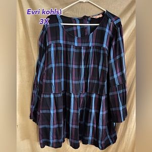 Evri (kohls) size 3x shirt